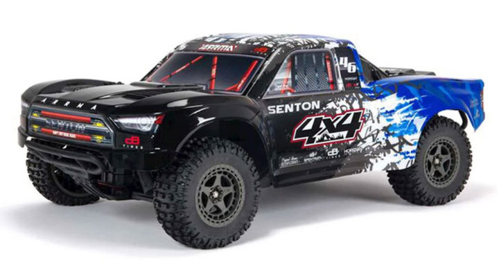 ARRMA Senton 4X4 V3 Brushless Short Course TruckArrma Senton 4X4 V3 Brushless Short Course Truck - Blue