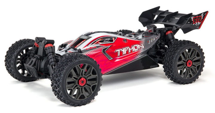 ARRMA Typhon V3 RTR 4WD Buggy - Red