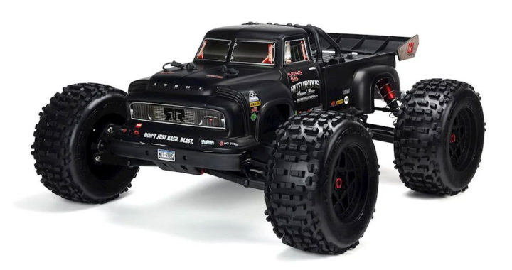 ARRMA Notorious 6S BLX 1/8 Scale RTR V5 4WD Monster Stunt Truck - Black