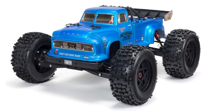 ARRMA Notorious 6S BLX 1/8 Scale RTR V5 4WD Monster Stunt Truck - Blue