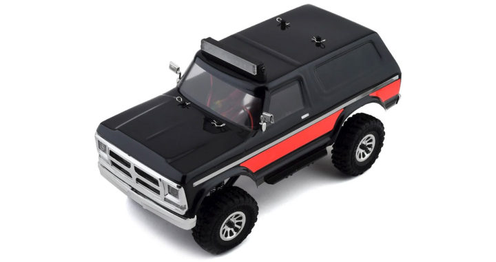 Panda Hobby Tetra X1 1/18 Trail Truck RTR - Black/Red