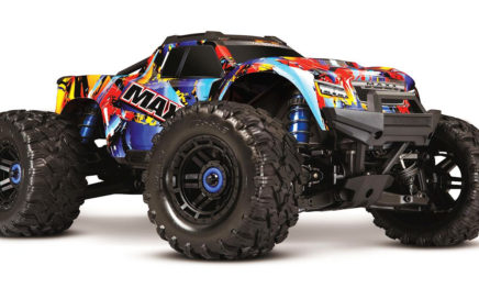 Traxxas Maxx 1/10 Scale Monster Truck - Rock n Roll Edition