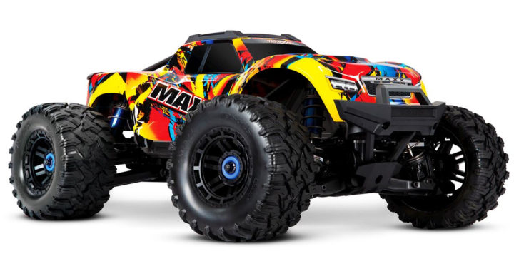 Traxxas Maxx 1/10 Scale Monster Truck - Solar Flare Edition