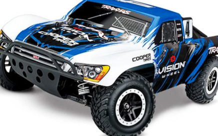 Traxxas Slash 4x4 VXL Brushless 4WD Short Course Truck RTR - Vision