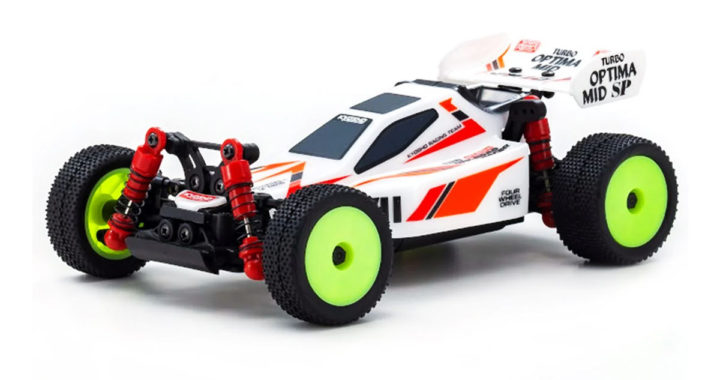 Kyosho MB-010VE Mini-Z Buggy Turbo Optima Readyset - White