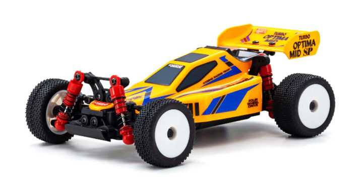 Kyosho MB-010VE Mini-Z Buggy Turbo Optima Readyset - Yellow