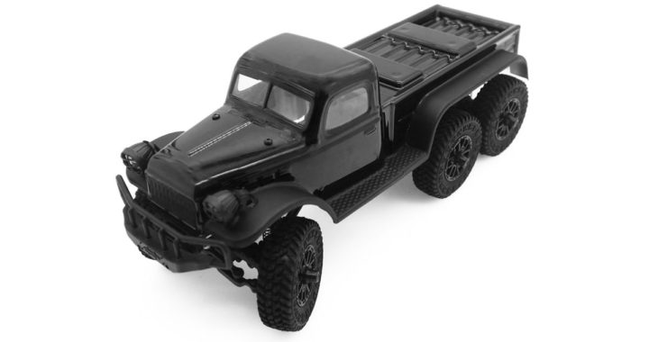 Panda Hobby Tetra K1 6x6 Trail Truck RTR - Black