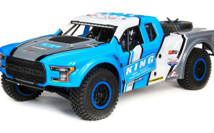 Losi Baja Rey Ford Raptor King Shocks 4WD Desert Truck RTR