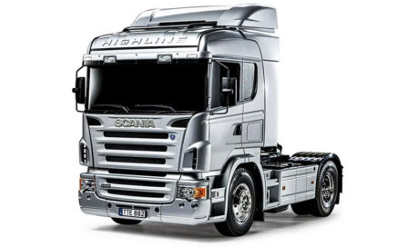 Tamiya Scania R470 Highline Silver Edition Semi Truck Kit