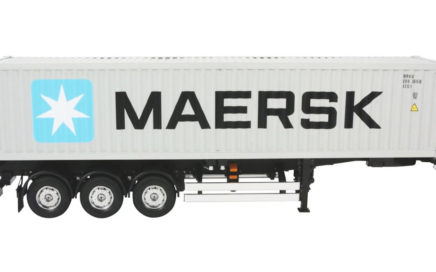 Tamiya 3-Axle Maersk Container Semi Trailer Kit