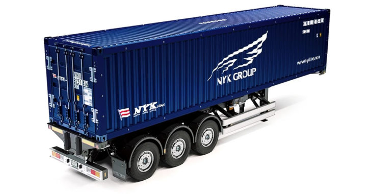 Tamiya 3-Axle NYK Container Semi Trailer Kit