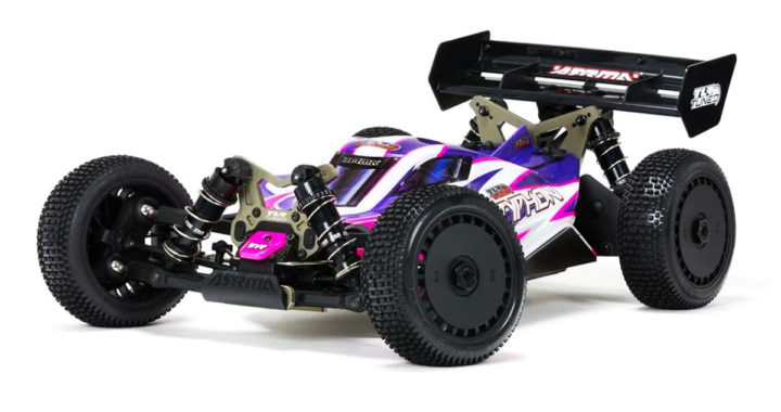 ARRMA Typhon TLR Tuned Buggy Roller - Pink