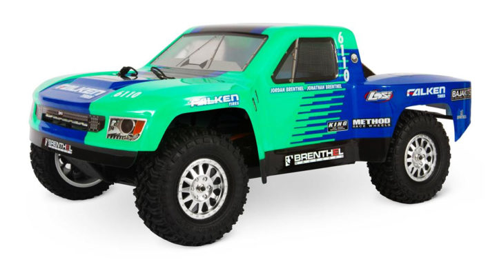 Losi Tenacity TT Pro SCT RTR - FalkenLosi Tenacity TT Pro SCT RTR - Falken