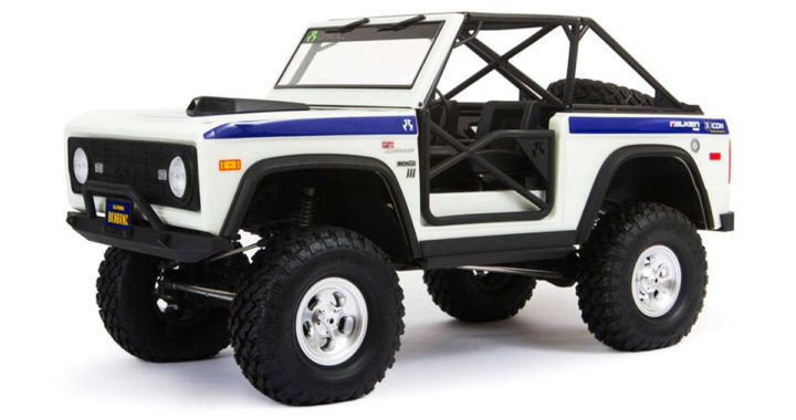 Axial SCX10 III Early Ford Bronco RTR - White