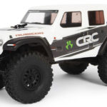 Axial SCX24 2019 Jeep Wrangler JLU CRC Mini Crawler - White