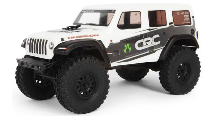 Axial SCX24 2019 Jeep Wrangler JLU CRC Mini Crawler - White