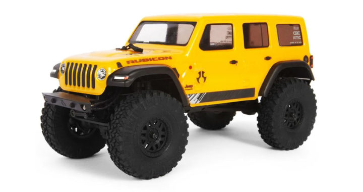 Axial SCX24 2019 Jeep Wrangler JLU CRC Mini Crawler - Yellow