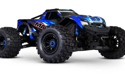 Traxxas Maxx WideMaxx 4WD Monster Truck - Blue