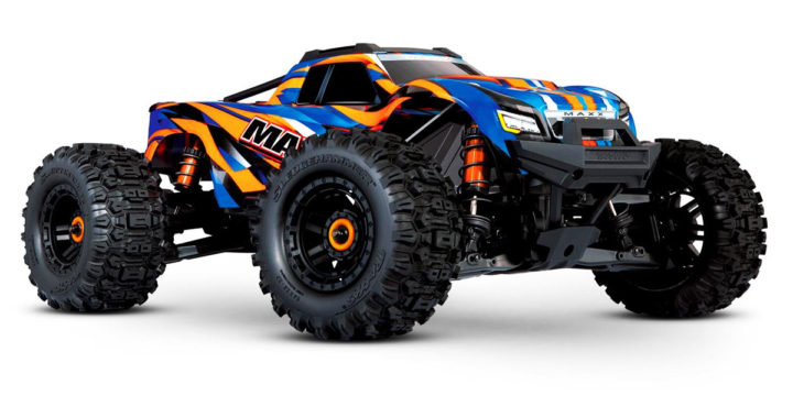 Traxxas Maxx WideMaxx 4WD Monster Truck - Orange