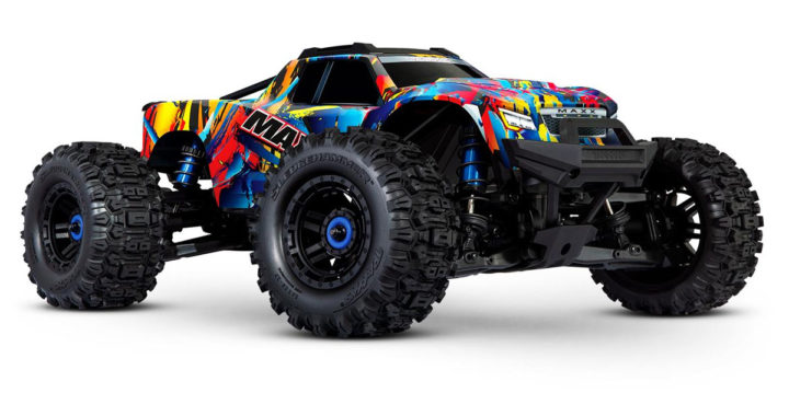 Traxxas Maxx WideMaxx 4WD Monster Truck - Rock N Roll