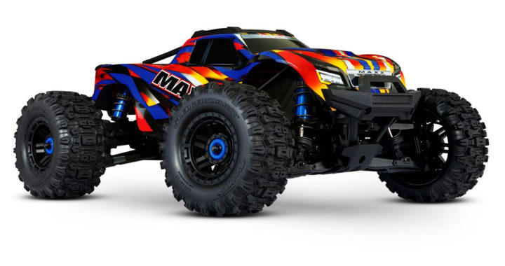 Traxxas Maxx WideMaxx 4WD Monster Truck - Yellow