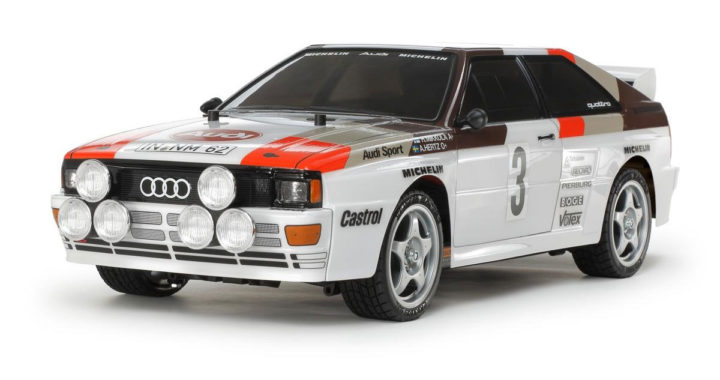 Tamiya Audi Quattro Rallye AZ 4WD TT-02 Rally Car Kit