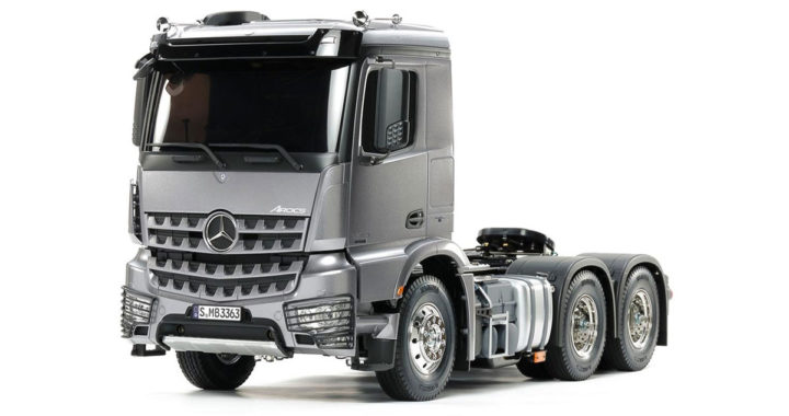 Tamiya Mercedes-Benz Actros 3363 Semi Kit - Light Gunmetal