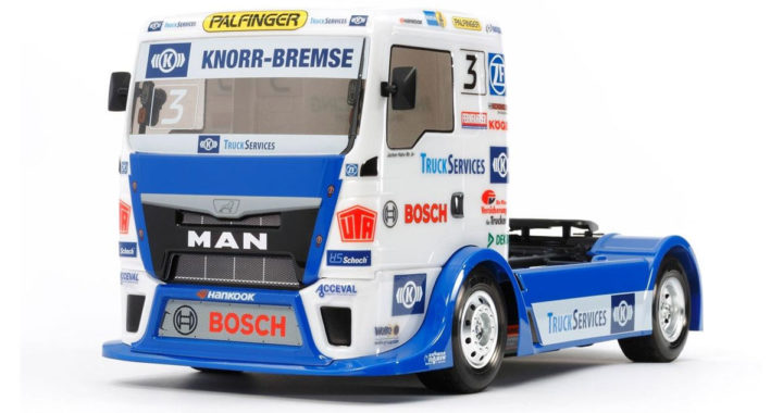 Tamiya Team Hahn Racing MAN TGS TT-01 Euro Truck Kit