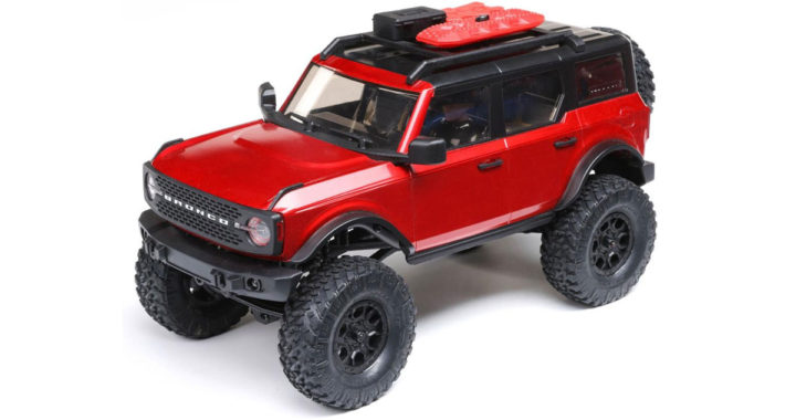 Axial SCX24 2021 Ford Bronco Mini Crawler RTR - Red
