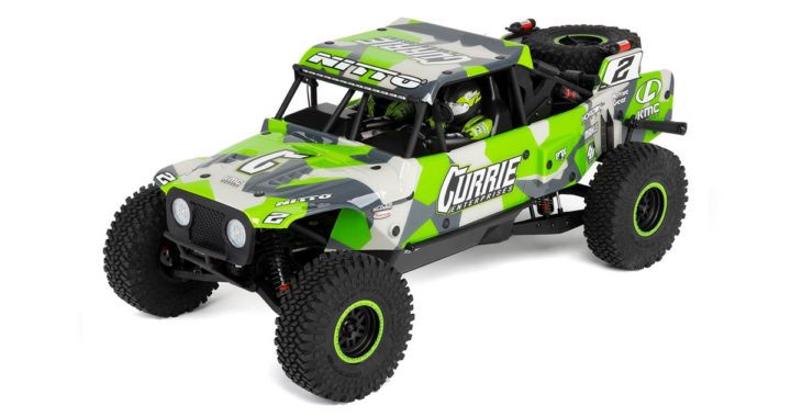 Losi Hammer Rey U4 4WD Rock Racer Truck - Green