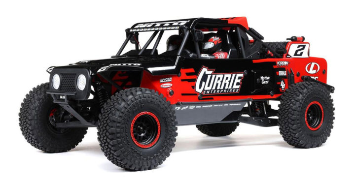 Losi Hammer Rey U4 4WD Rock Racer Truck - Red