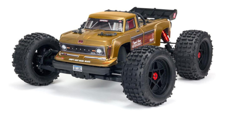 ARRMA Outcast 4S V2 BLX Stunt Truck - Bronze