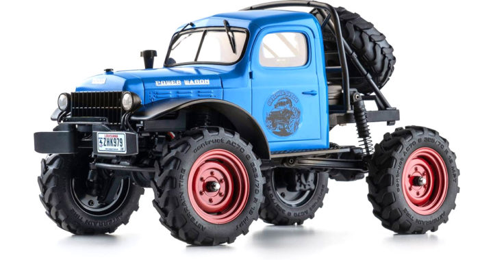 FMS FCX24 Power Wagon Micro Rock Crawler - Blue