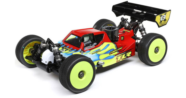 Team Losi Racing 8IGHT-X/E 2.0 Combo Nitro/Electric 1/8 Offroad Buggy Kit