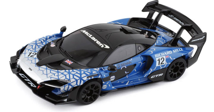 Kyosho MR-03 McLaren Senna GTR Mini-Z - Blue