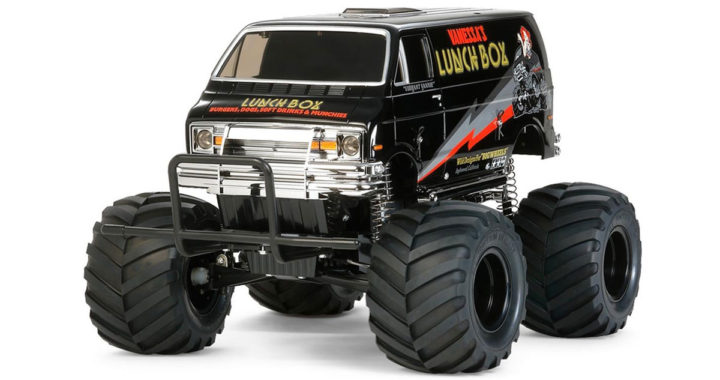 Tamiya Lunch Box Black Edition 2WD Monster Truck Kit