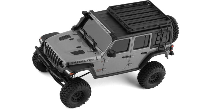 Kyosho MX-01 Mini-Z 4x4 Jeep Wrangler Rubicon Ready Set - Grey