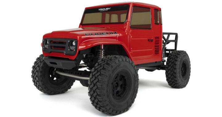 Vanquish Products VS4-10 Phoenix Straight Axle Rock Crawler - Red