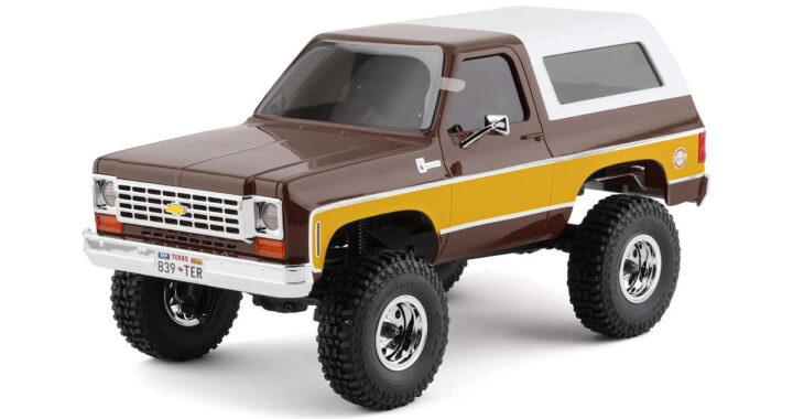 FMS Chevrolet K5 Blazer Micro Rock Crawler - Brown