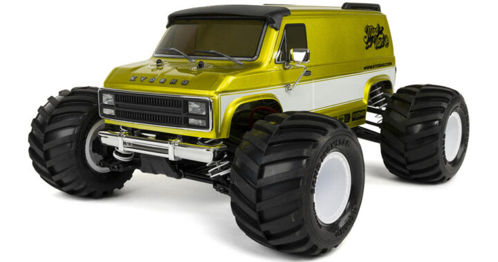 Kyosho Fazer Mk2 Mad Van Monster Truck - Yellow