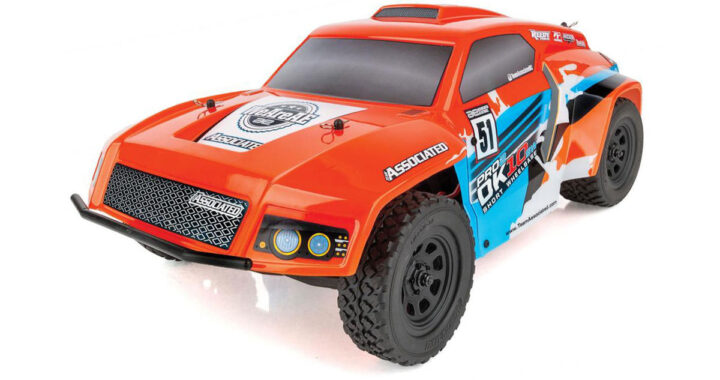 Team Associated Pro2 DK10SW Dakar Rally Racer - Orange