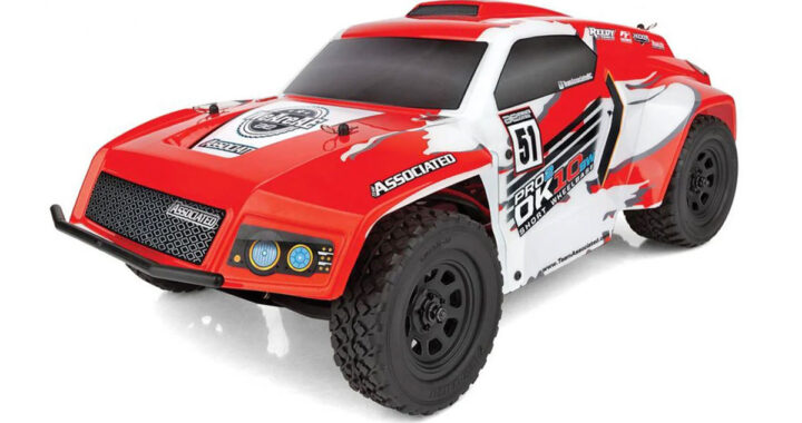 Team Associated Pro2 DK10SW Dakar Rally Racer - Red