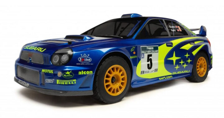 HPI WR8 3.0 WRC 2001 Subaru Impreza Nitro Rally Car