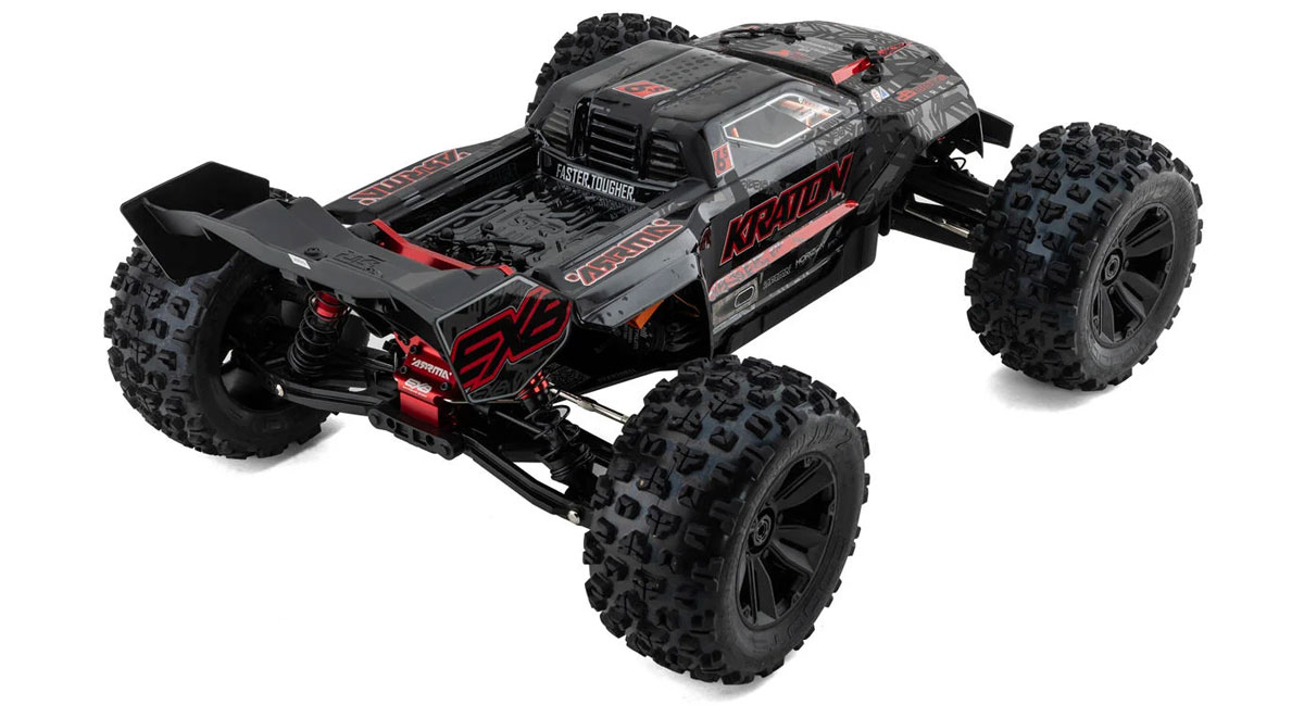 thumbnail image 2 of ARRMA 1/8 KRATON 6S BLX 4X4 EXtreme Bash Speed Monster Truck RTR, Blac ( ARRMA 8708T1 2 of 13