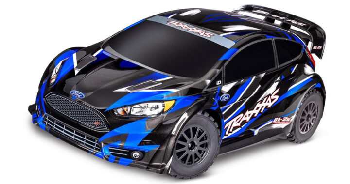 Traxxas Ford Fiesta 4x4 BL-2S Brushless Rally Car - Blue