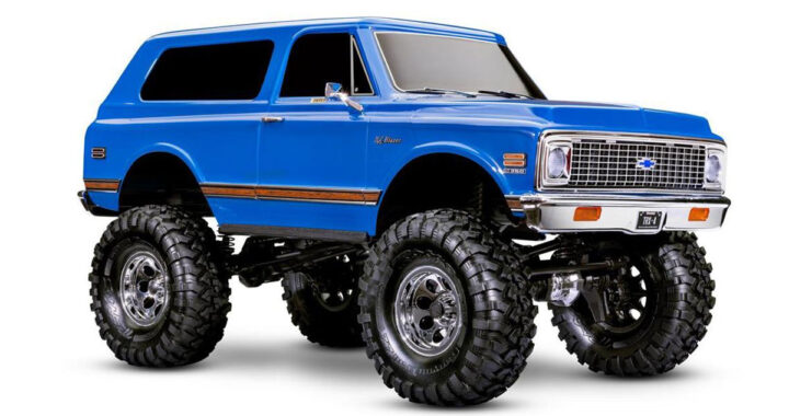Traxxas TRX-4 High Trail Edition Crawler – 1979 Chevrolet K5 Blazer – Blue