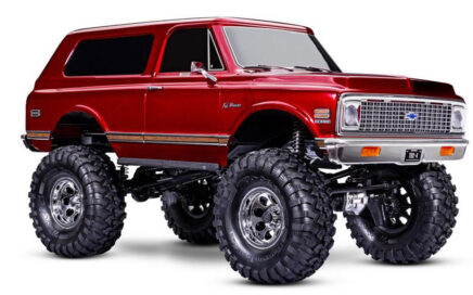 Traxxas TRX-4 High Trail Edition Crawler – 1979 Chevrolet K5 Blazer – Red
