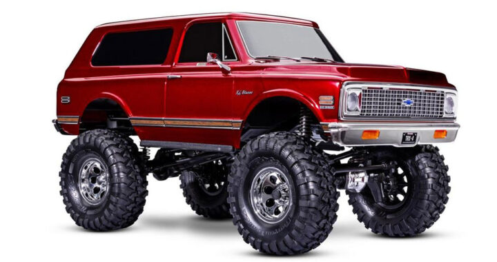 Traxxas TRX-4 High Trail Edition Crawler – 1979 Chevrolet K5 Blazer – Red