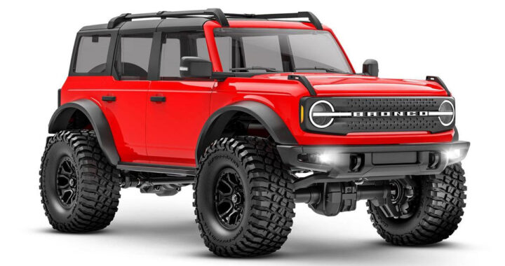 Traxxas TRX-4M Ford Bronco Rock Crawler – Red