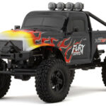 Furitek FX118 Fury Wagon Rock Crawler - Black w/Flames